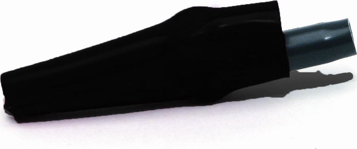 Mueller Electric BU-63C-0 Black Insulated Alligator Copper Clip