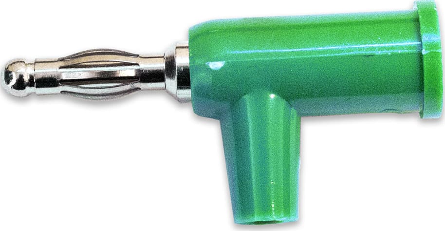 Mueller Electric BU-P1825-5 Stackable Banana Plug, Green 15A