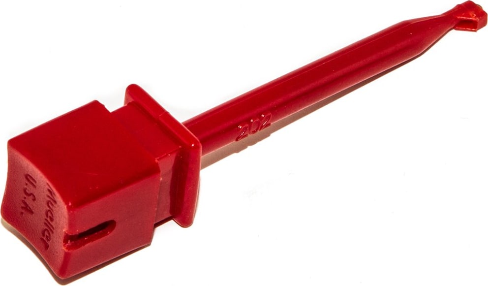 Mueller Electric BU-00202-2 Red Mini-Plunger Clip-2.50