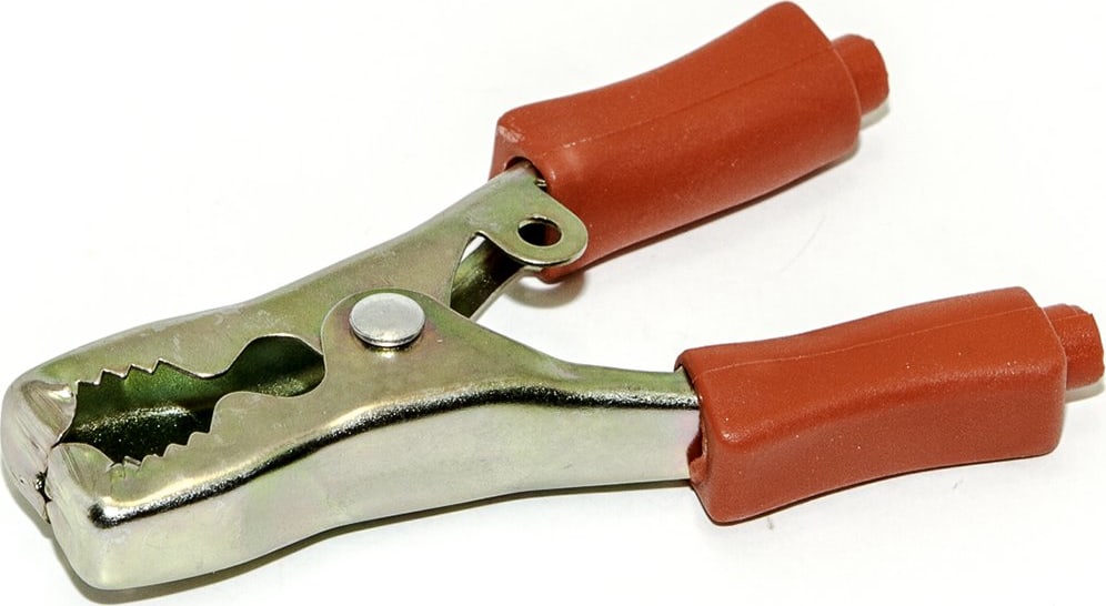 Mueller Electric BU-115-2 With Red Handles Alligator Clip