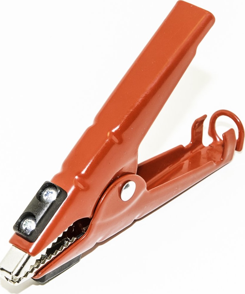 Mueller Electric BU-116K-2 100 Amp Red Industrial Grade Kelvinized Battery Clip