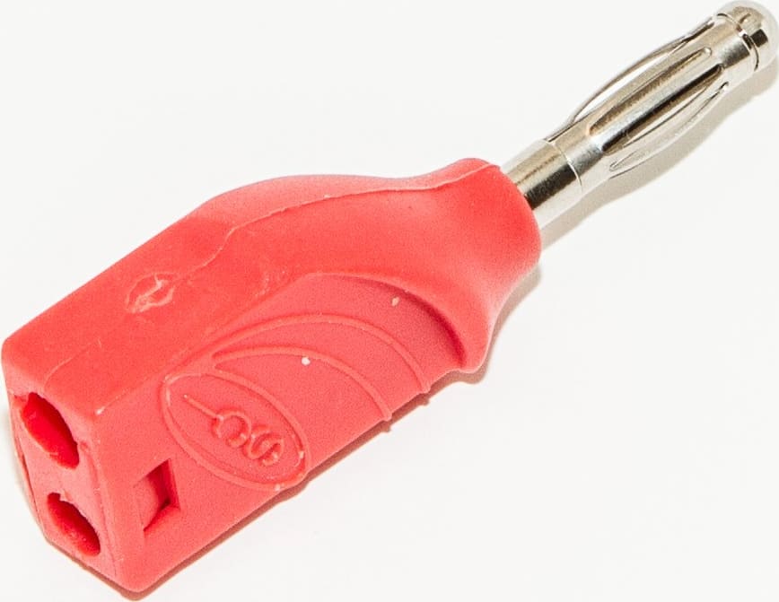 Mueller Electric BU-16-2 Stackable 4mm Banana Plug, Solder Connection