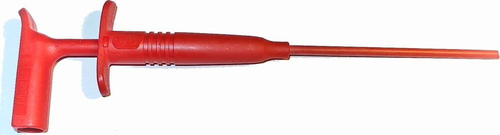 Mueller Electric BU-20433-2 Plunger Clamp Clip 7.50 Red Right Angle Insulated