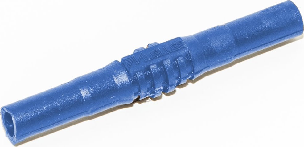 Mueller Electric BU-32601-6 Banana Coupling Blue Insulated