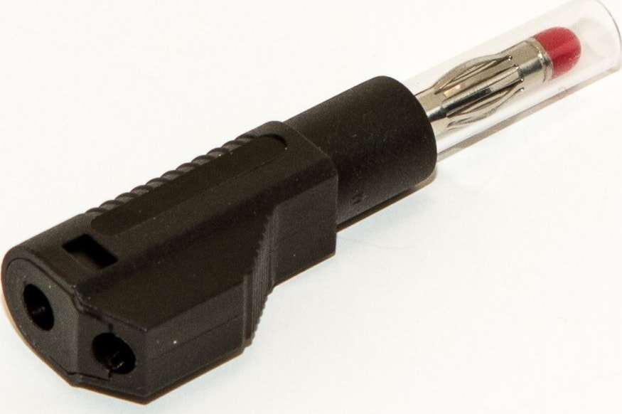 Mueller Electric BU-32614-0 Banana Plug Black Retractable