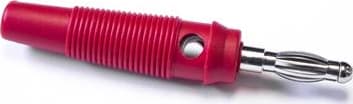 Mueller Electric BU-32616-2 - Solderless (4mm) Banana Plug, Red