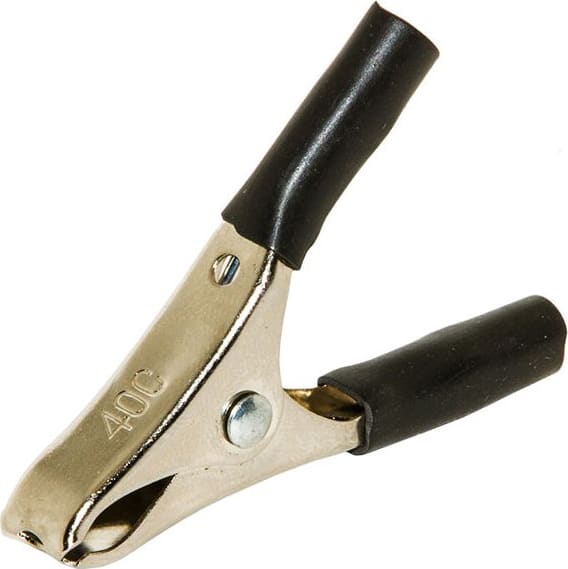 Mueller Electric BU-40C-0 20 Amp Black Micro-Plier-Type Copper Clip