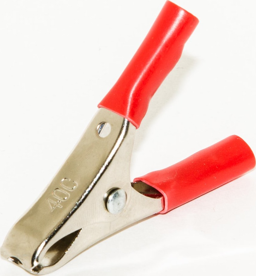 Mueller Electric BU-40C-2 20 Amp Red Micro-Plier-Type Copper Clip