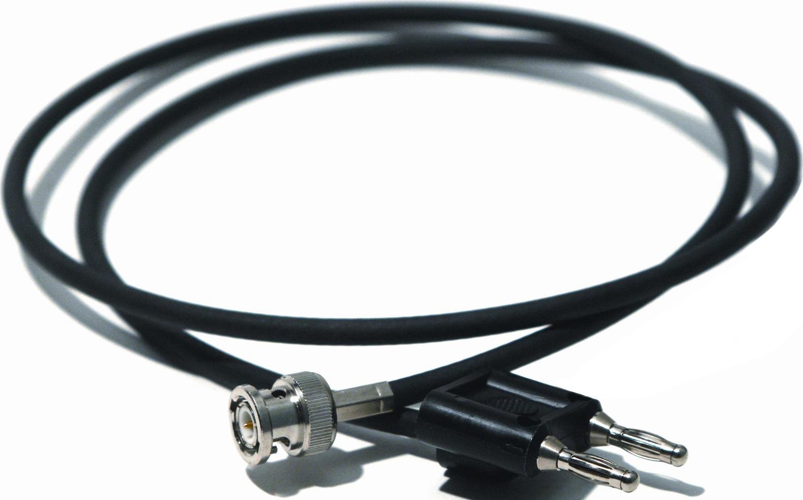 Mueller Electric BU-5070-B-12-0 Test Lead, Male BNC to Double Banana