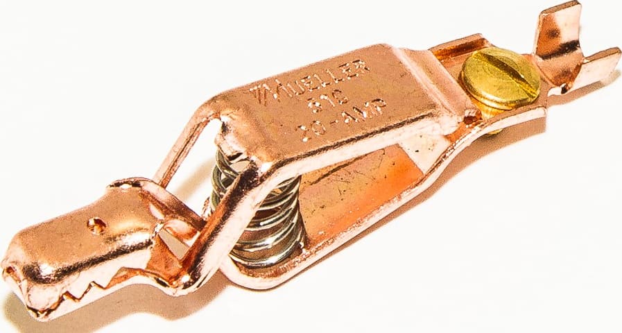 Mueller Electric BU-51C Meter Testing Copper Clip