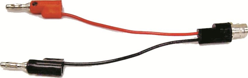 Mueller Electric BU-5220-A-4-0 Black BNC Female Breakout Style to Stackable Single Banana Plug