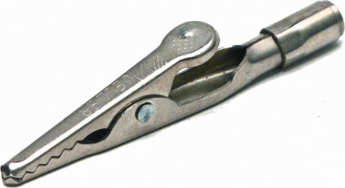 Mueller Electric BU-60TBO Threaded Barrel Alligator Clip