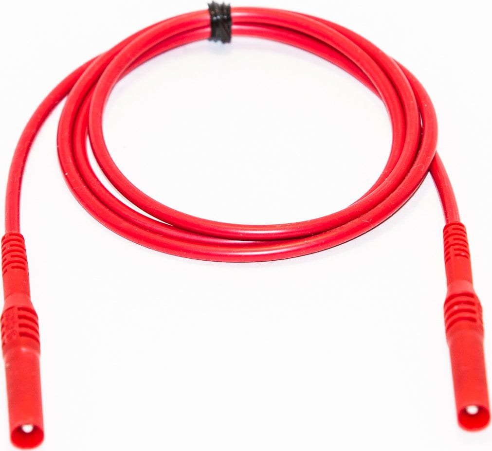 Mueller Electric BU-6161-M-39-2 Red Shrouded Banana Plug