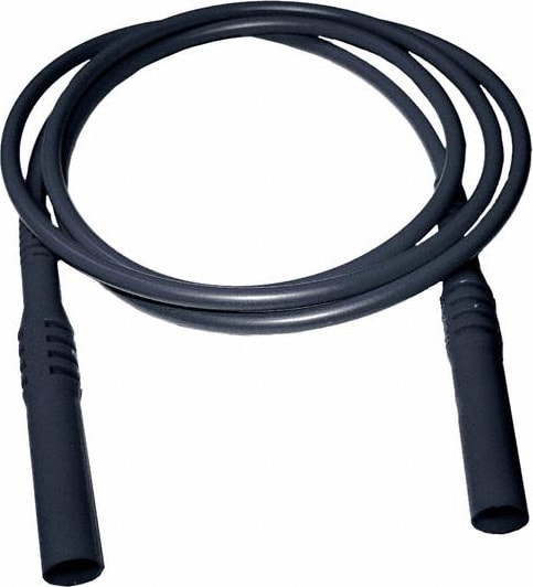 Mueller Electric BU-6161-M-60-0 Black Shrouded Banana Plug