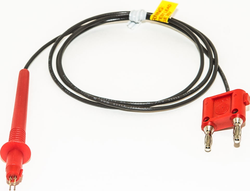 Mueller Electric BU-7042-F-48-2 - Test Probe Red, Dual Pogo Tipped