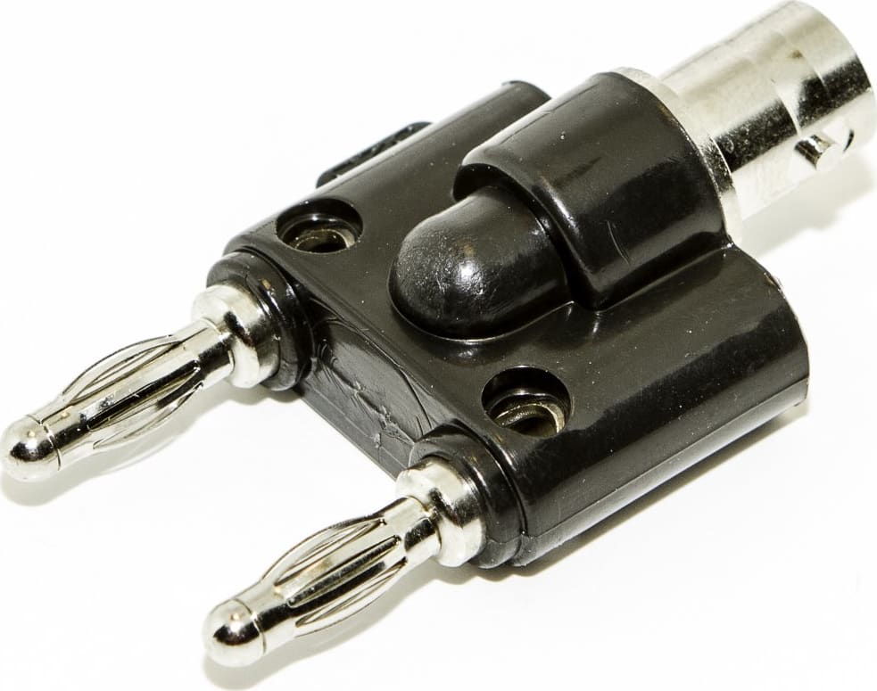 Mueller Electric BU-P1269 Banana Plug, Adapter BNC Female