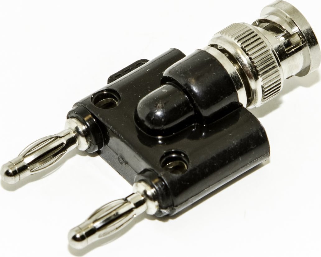 Mueller Electric BU-P1270 Banana Plug, Adapter BNC Male