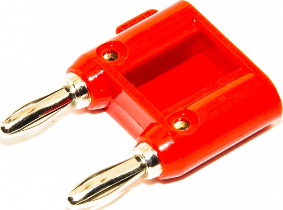 Mueller Electric BU-P1330-2-9LF Double Banana Plug, Solderless