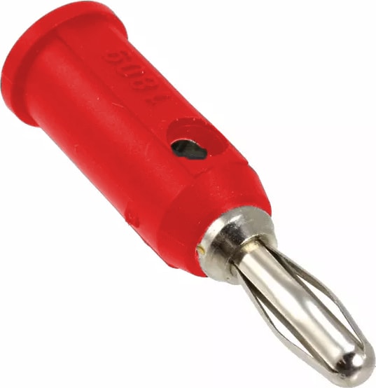 Mueller Electric BU-P1809-2 - Pin Tip Jack/Banana Plug (Red)