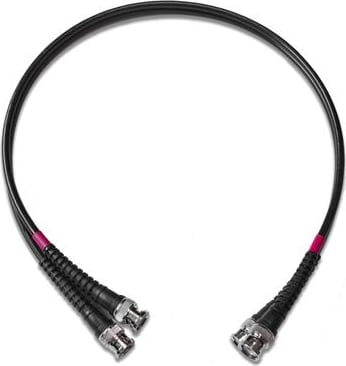 Mueller Electric BU-P2249-TW-12 - Twin RG-58 with Male BNC on Ends, 12 Inch