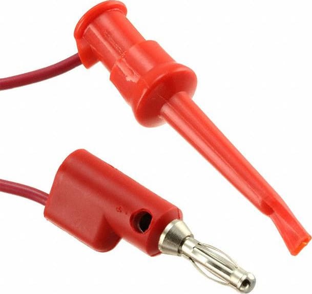 Mueller Electric BU-P3782-36-2 Red Test Lead Stackable Banana Plug
