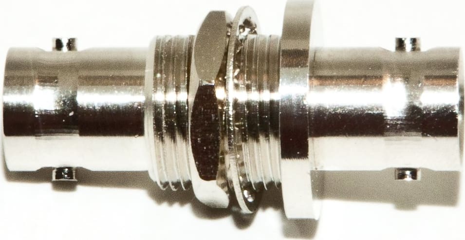 Mueller Electric BU-P3846 BNC Bulkhead Female-Female Connector