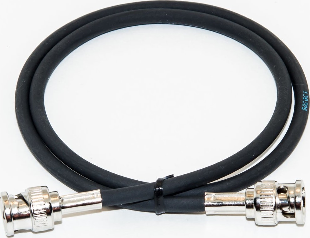 Mueller Electric BU-P5697-12 Test Lead, Male BNC on Each End