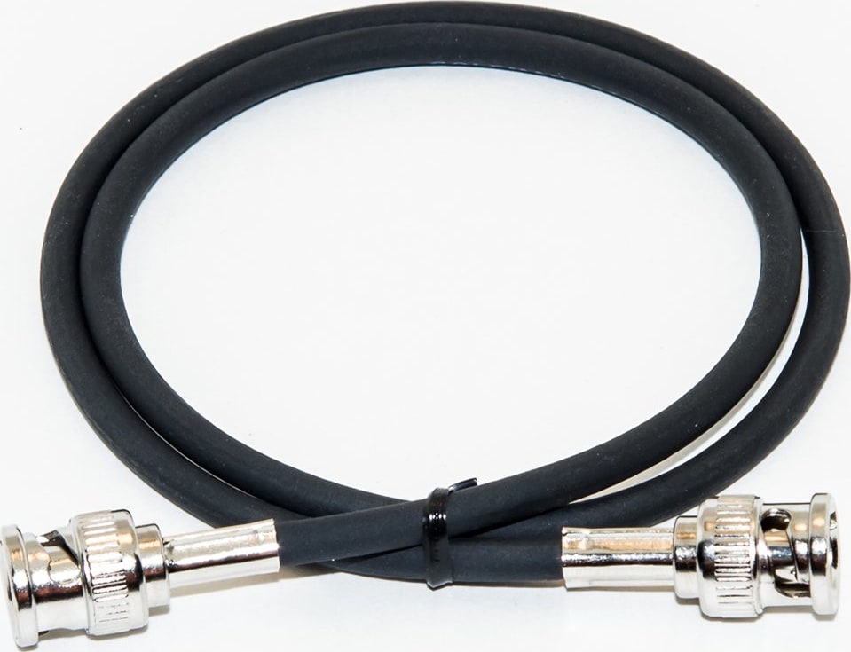 Mueller Electric BU-P5697-6 Male BNC on Each End Test Lead 6 Inches