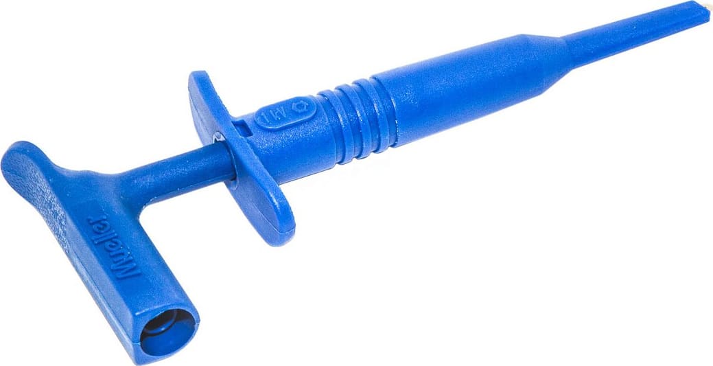 Mueller Electric BU-20431-6 Plunger Hook Clip Blue Right Angle Insulated