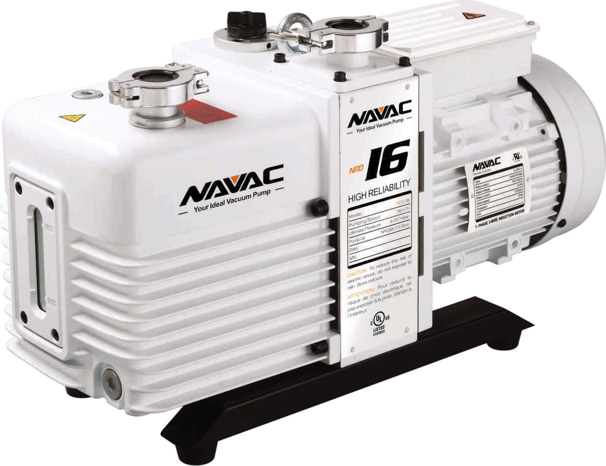 NAVAC NRD16 PFPE 115V 1PH - Dual Storage Oil Sealed Rotary Vane Vacuum Pump