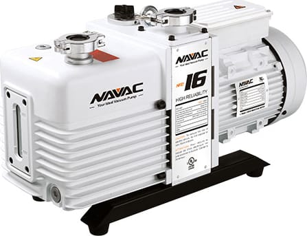 NAVAC NRD16M MINERAL 115V 1PH - Dual Stage Rotary Vane Vacuum Pump (Mild Corrosion Resistant)