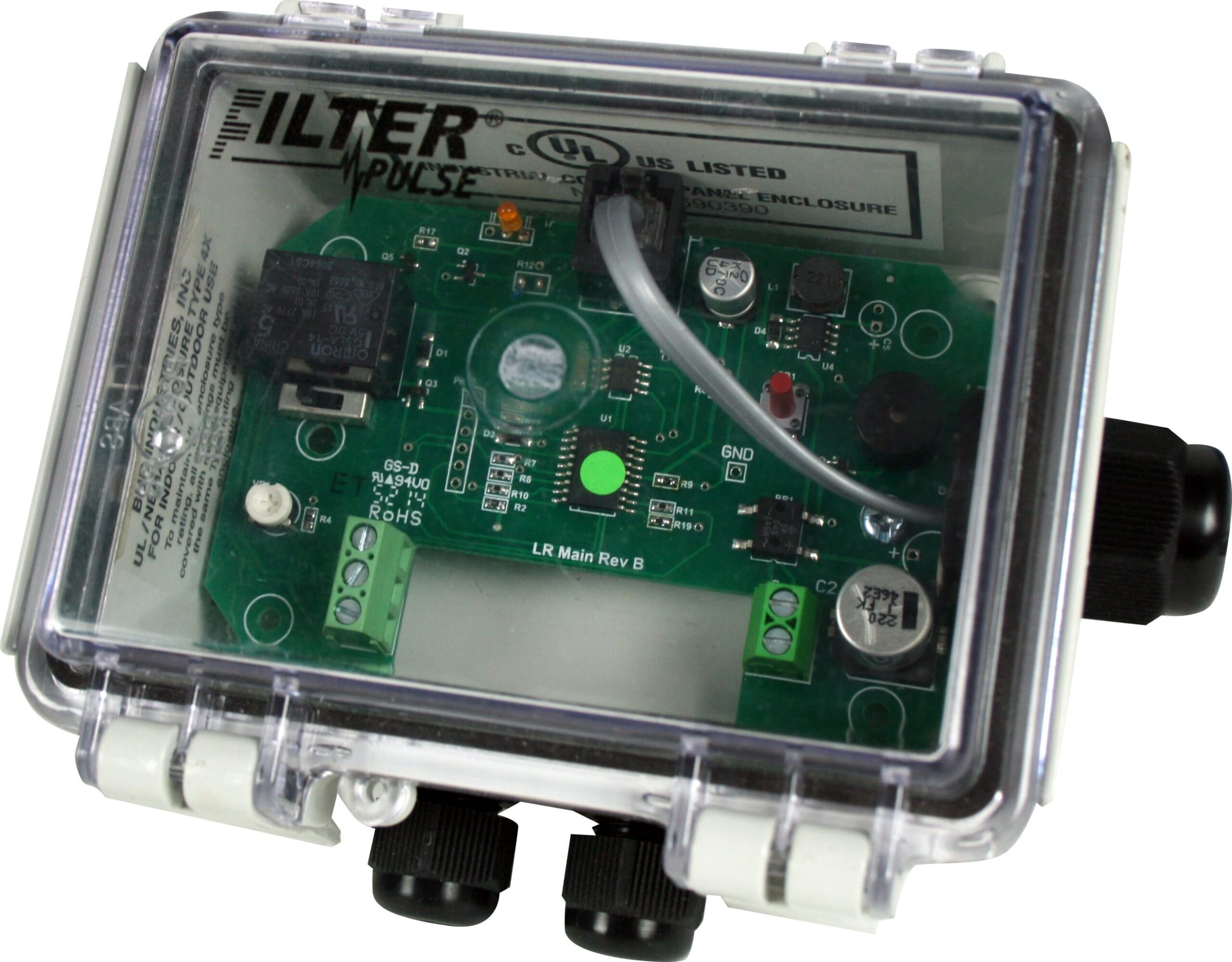 Shimpo CNTL-3AR - FilterPulse Controller, 24VAC, NEMA 4X enclosure with Relay Output