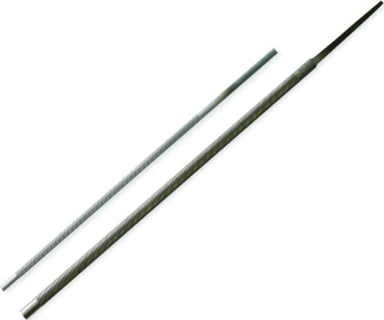 Crescent Nicholson T01891 - Chainsaw File, 5/32' x 8', Round, Knurl Cut, 1 File per Card