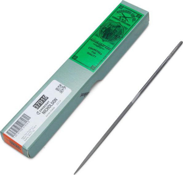 Crescent Nicholson T37919 - File, 6-1/4', Needle, Square, 0 Cut