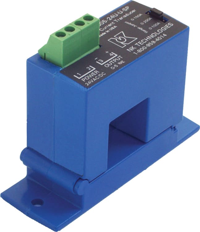 NK DT0-005-24U-BP-FL DT Series DC Current Transducers, Bipolar Output, Solid-Core