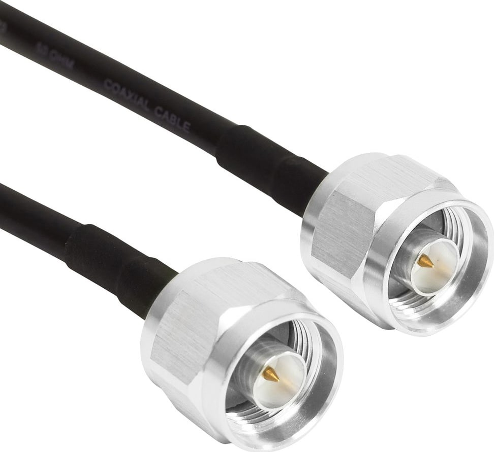 TekBox NM-BNCM/75/RG58 N-Male to BNC Male Cable, 75cm, RG58