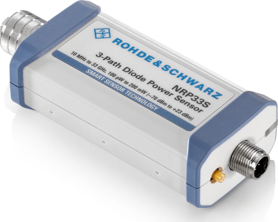 Rohde and Schwarz NRP33S - Three-Path Diode Power Sensor (10 MHz - 33 GHz)