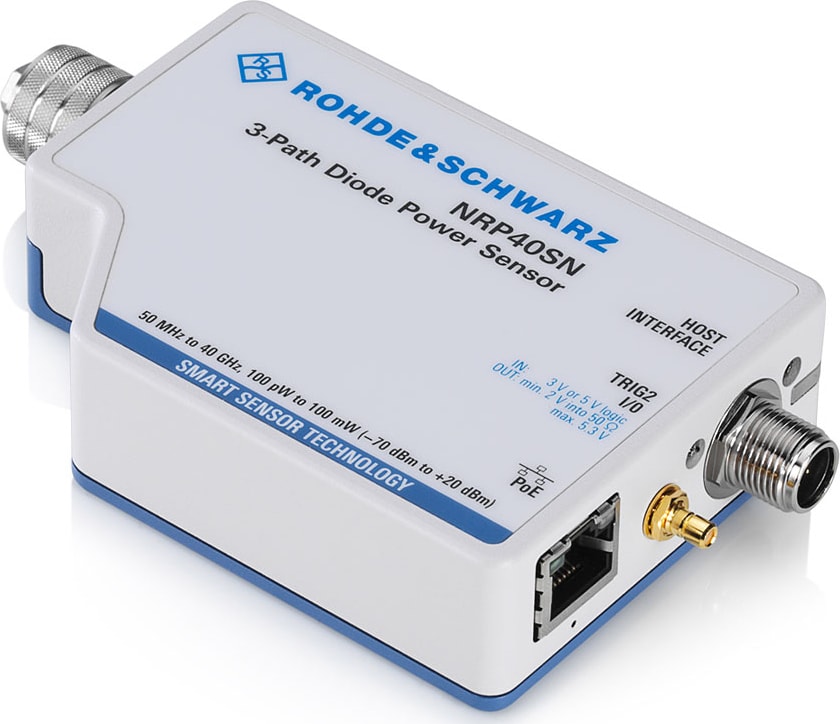 Rohde and Schwarz NRP40SN - Three-Path Diode Power Sensor (50 MHz - 40 GHz), LAN Model