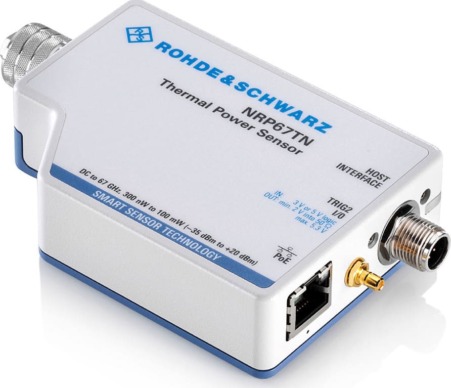 Rohde and Schwarz NRP67TN - Thermal Power Sensor (DC to 67 GHz), LAN Model