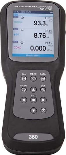 Oakton WQ360 - Waterproof Dual-Channel Smart Handheld Meter