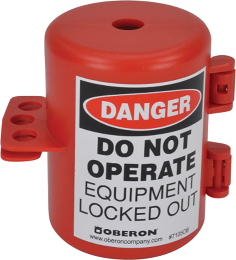 Oberon PLUG-SM-12 Poly Bagged Small Plug Lockout