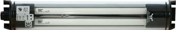 OC White FLL-082DB-G 16' T5 Linear Fixture - 2 x 8W T5HO Tubular Fluorescent Linear Light