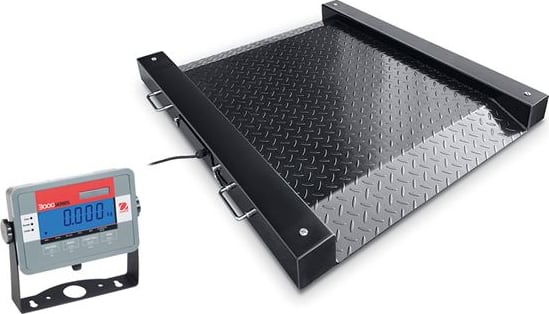 Ohaus DFD32M1000ER - Defender 3000 Drum Scale, 1000lb Capacity / 0.2lb Readability