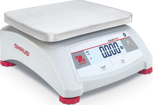 Ohaus V12P20T AM - Reliable Food-Safe Compact Scale for Dry Environments (Max: 50 lb. / 20 kg)