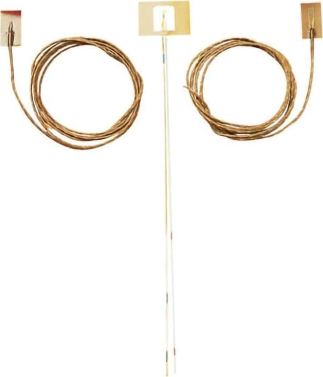 Omega Engineering CO1-K-B - Surface Thermocouple, Fast Response, Cement-On Polyimide, Type K, 0 C to 260 C (32 F to 500 F), Style 1-B, Butt Weld, Fiberglass, 40', Stripped Leads, ANSI, CO-K Series