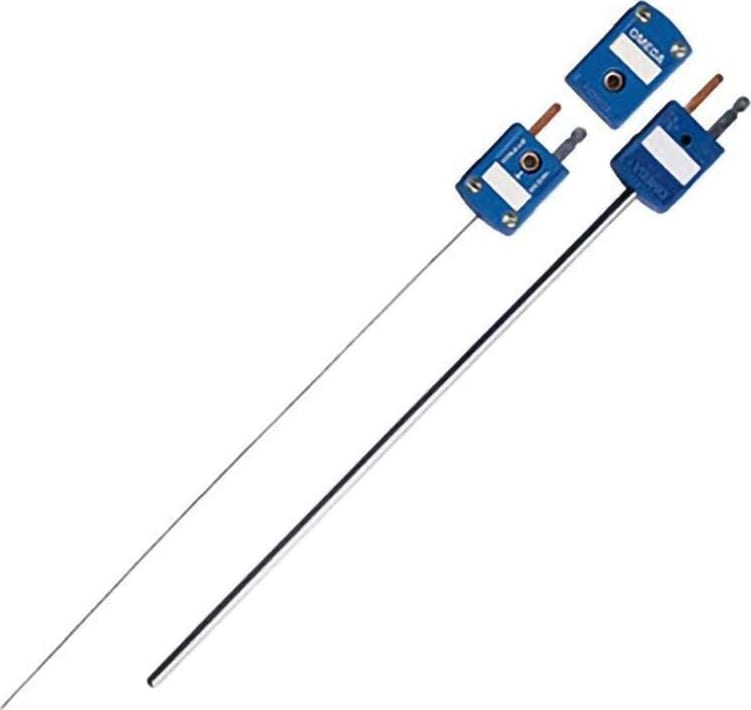 Omega Engineering KMQSS-125U-6 - Quick Disconnect Thermocouple Probe, Miniature CONN, K Type, 0 C to 1070 C (32 F to 1960 F), 0.125' x 6' (DxL) Probe, 304 SS, Immersion, Ungrounded, ANSI, KMQSS Series