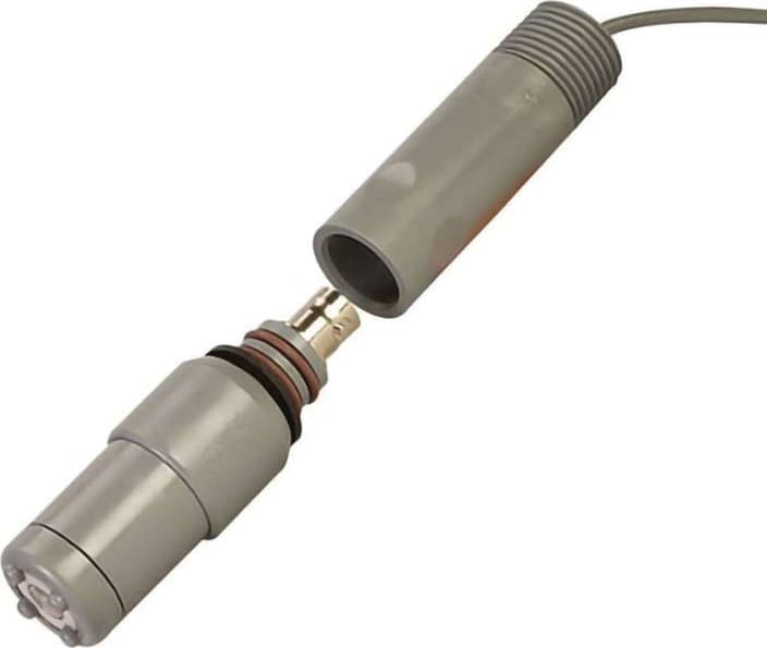 Omega Engineering PHE-6510B - pH Electrode, Flat Surface, Submersion, 0 pH to 14 pH, BNC, CPVC, 87 C (190 F), Mounting Assemblies Required for Installation, PHE-6510B Series