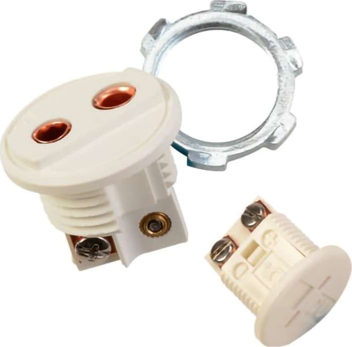 Omega Engineering RMJ-J-R - Miniature Panel Jack, J Type, Round Face, 1 Row, 6 Box, Miniature Size Male Connector, ANSI, Standar