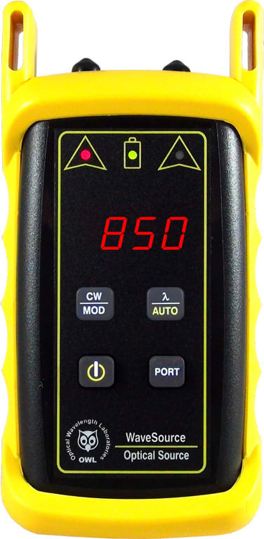 OWL WS-MDVFC WaveSource Dual MultiMode Light Source with Integrated VFL (FC Connector)
