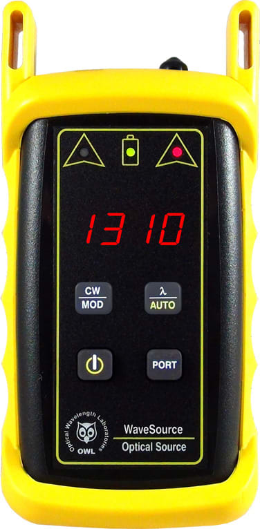 OWL WS-SDFC Light Sources WaveSource Dual SM Laser Source (1310 / 1550 nm) FC Connector